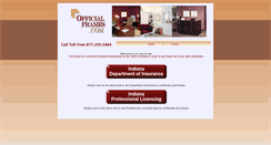 Desktop Screenshot of officialframes.com